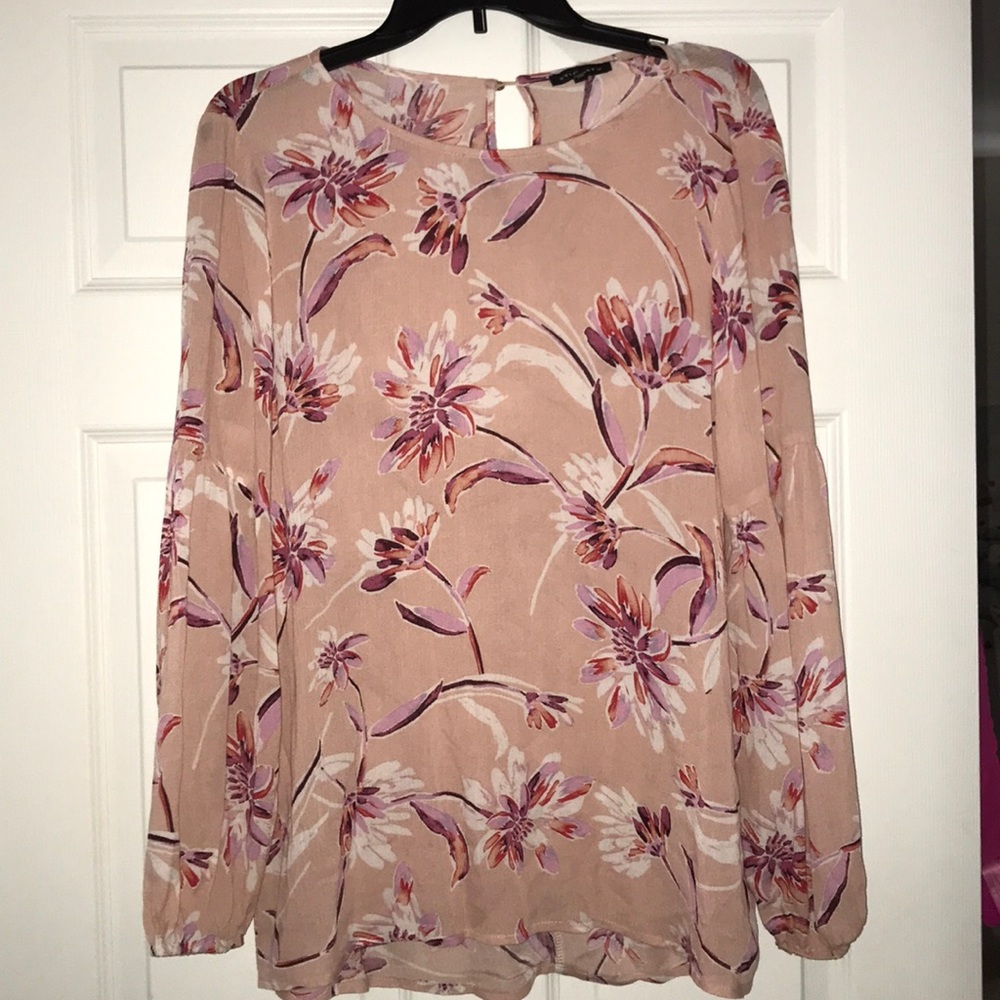 This pink flower shirt is lovely.